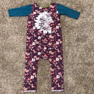 Rags to Raches Indian Headdresses Romper